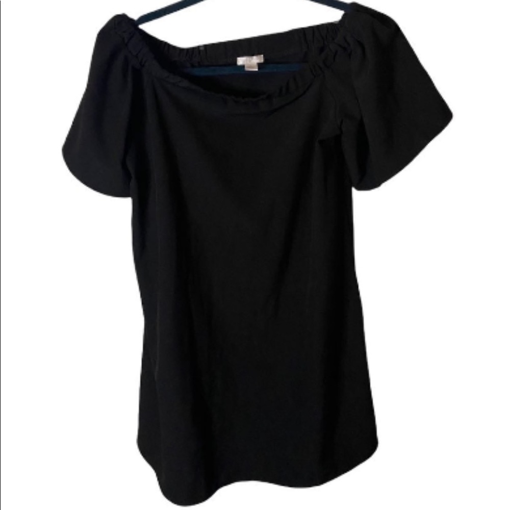 BP. Black Off shoulder dress